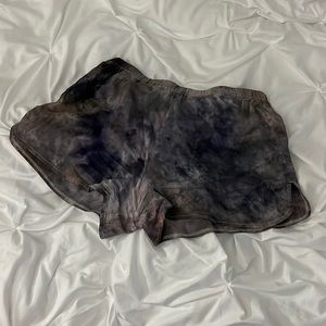 Silk tye die shorts
